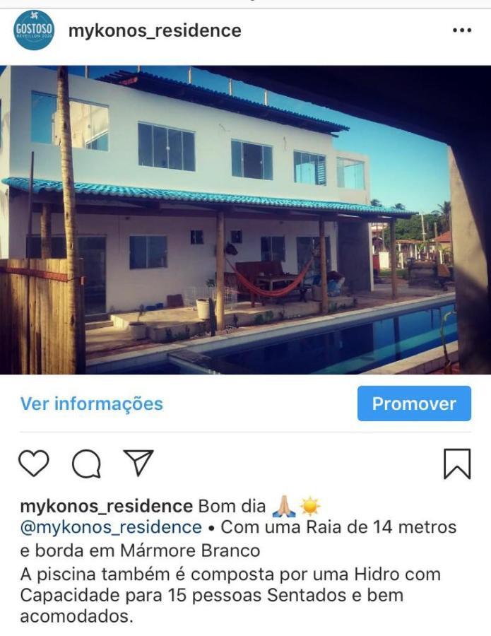 Mykonos Residence São Miguel do Gostoso Exteriér fotografie